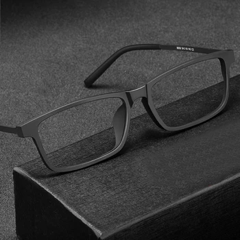 Moda Saf Titanyum Gözlük Çerçevesi Erkekler ve Kadınlar için Gözlük Optik Gözlük Çerçevesi Kadın ve erkek Prescirpiton Gözlük